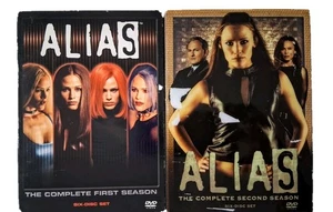 Alias Complete First + Second  Season DVD Lot Set Jennifer Garner 6-Disc Spy CIA - Picture 1 of 3