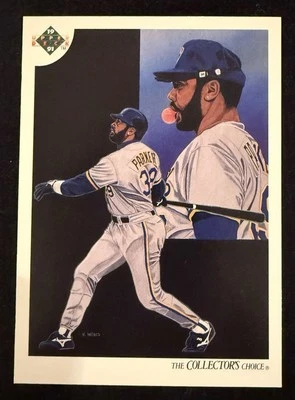1991 Upper Deck #48 ⚾️ HOF Dave Parker ⚾️ Milwaukee Brewers 🍻 - Image 1 of 2