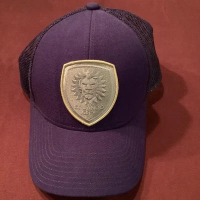 Gorra de béisbol para hombre Orlando City, equipo de fútbol SC, púrpura Foto 1 de 4