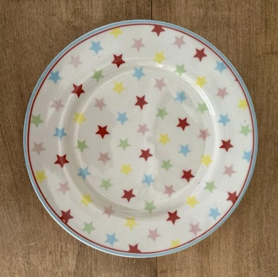 Greengate STAR MULTI  * Frühstücksteller Kuchenteller * 20,5cm # Rarität - Bild 1 von 2