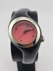 Vintage NIKE Analog WC0042 PINK Silver W Light Triax Sports Women's Watch Lot #4 - Picture 1 of 13