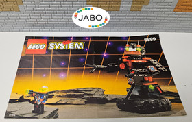 (OK O6/16) Lego Space Instructions 6889 Recon Robot