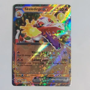 Skeledirge ex - Pokemon Paldea Evolved Cosmos Holo Tarjeta Única 37/193 - Imagen 1 de 4