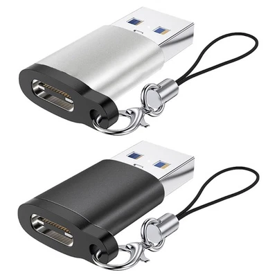 USB C Female to USB3.0 Male Adapters Type C Charging Cord to USB3.0 Charger - Image 1 of 4