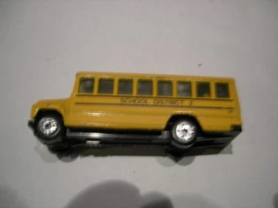 Matchbox Superfast -  N°. MB-47  School Bus "School District 2"  1985 unbespielt - Bild 1 von 4