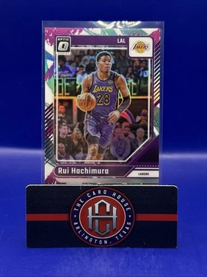 2024-25 Donruss Optic Rui Hachimura Jazz LA Lakers JM1 - Image 1 of 2