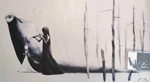 CLAN BAND - Alfombra de juego cosida Seb McKinnon Kickstarter 53/350 Magic The Gathering (ultra rara)  - Imagen 1 de 9