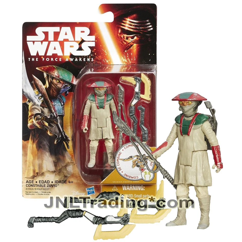 Year 2015 Star Wars The Force Awakens 4 Inch Figure - CONSTABLE ZUVIO (B3968) - Image 1 of 1