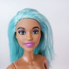 Nude Barbie Blue Hair Makeup Artist Daya Face Fashion Doll For Ooak