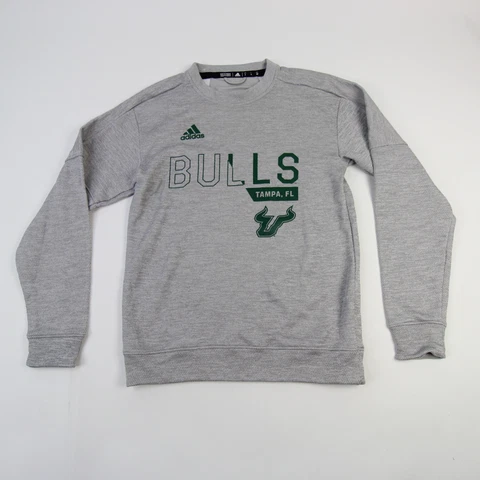 South Florida Bulls adidas Climalite Long Sleeve Shirt Men's Gray New Cover