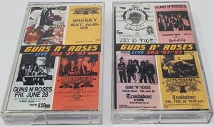 Guns N' Roses "Live Era '87 - '93" Cassette Tapes Lot 1987 1993 TESTED - Picture 1 of 6