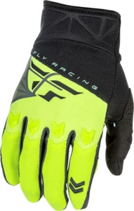 Guantes todoterreno Fly Racing F-16 de alta visibilidad/negro MX para hombre tallas XS o 3X - Imagen 1 de 2