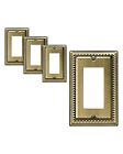 Dewenwils 4-pack Antique Brass Wall Plates, Decorative Outlet Cover For Gfci