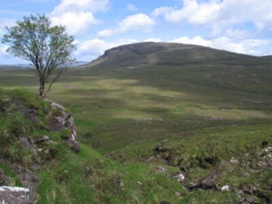 Foto 6x4 Vom Baum Meall na Fhuaid Hier ist der Blick vom Baum auf c2009 - Bild 1 von 1