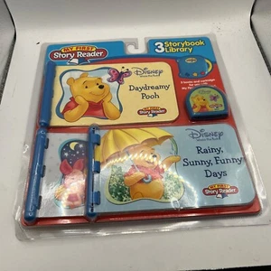 My First Story Reader 3 Storybook Library Disney Winnie Pooh and Cartridge New - Picture 1 of 2