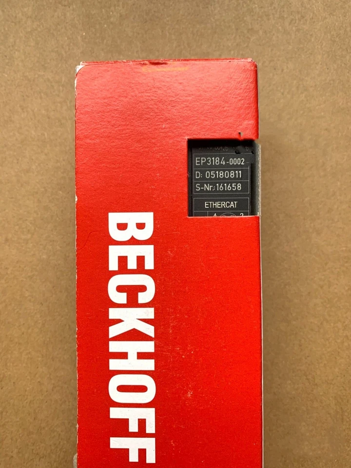 BECKHOFF EP3184-0002 Programmable Logic Controller Module Brand air transport - Image 1 of 1