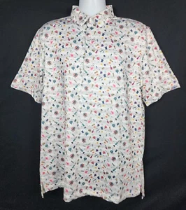 Camisa polo de golf 1764 para hombre L manga corta elástica para todo el festival - Imagen 1 de 11