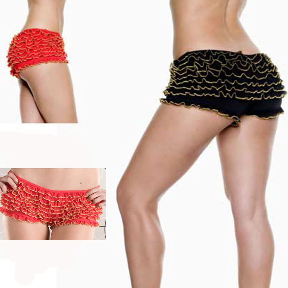 Pantalones Cortos Lencería Niño Talla Grande 1X/2X o 3X/4X con Volantes Siete Hasta Medianoche 9089X Foto 1 de 2