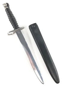 Swiss M1957 Combat Knife Bayonet w/ Scabbard - Switzerland PE57 - Picture 1 of 8
