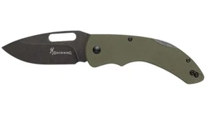 Browning Hidden Hollow Large Pocket Knife D2 High Carbon Steel Blade - 3220506B - Picture 1 of 3