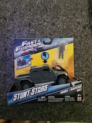Fast & Furious Stunt Stars -Hobbs & Navistar MXT, (Car & Figure) Mattel 2016 - Image 1 of 2