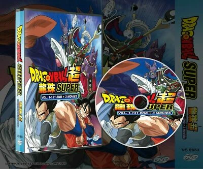 Anime Dragon Ball SUPER Complete DVD Series + 3 Movies ENGLISH AUDIO - EXPRESS - Image 1 of 4