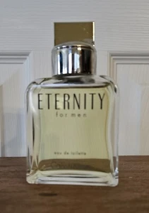 Vintage ๐ Eternity For Men ๐ Calvin Klein Eau Toilette 100 ml 3.4 oz Original - Picture 1 of 7