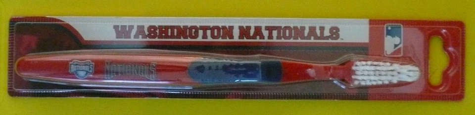 Washington Nationals  MLB Licensed Toothbrush  (2) - Image 1 of 1