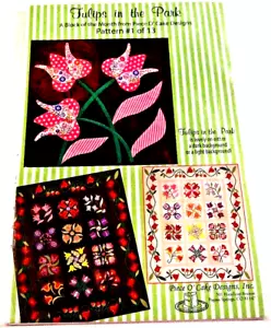 Tulips In The Park #1 of 13 Quilt Pattern by Piece O' Cake Designs - NEW - Picture 1 of 4