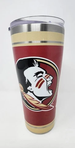 Tervis FSU Florida State Seminoles 30 oz. Stainless Steel Tumbler 🏈 ACC NCAA Cover