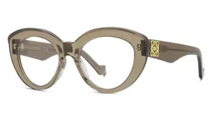 Nuevas gafas LOEWE gruesas anagrama LW50058I 050 marco óptico marrón 51-19-140 - Imagen 1 de 3