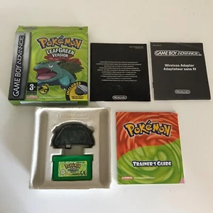 Pokemon Blattgrün OVP CIB Nintendo Game Boy Advance Komplett Original PAL GBA - Bild 1 von 21
