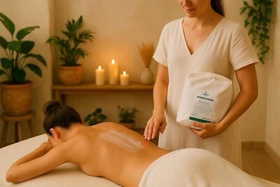 CREMA MASSAGGIO FISIOTERAPIA SCORREVOLE SACCA MORBIDA DA 5 LT PHYSIO NATURA - Immagine 1 di 3