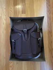 NWT Coach MEN's Warner Brown Backpack CW210/CW211/CW219 (New With Tags) - Picture 1 of 6