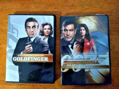 JAMES BOND 3 DVD moves Plus special editions Tons of extra Content Sean Connery - Image 1 of 4