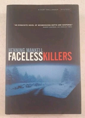 2000 UK 1st Print-1st Edition-Kurt Wallander Mystery-Faceless Killers-Mankell - Image 1 of 4