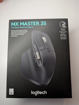 Logitech MX Master 3S Wireless Mouse - Graphite - Image 1 of 2