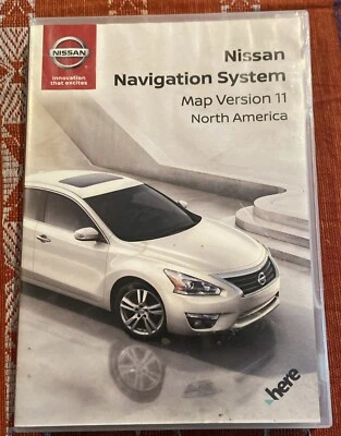 NISSAN NAVIGATION SYSTEM MAP VERSION 11 NORTH AMERICA SD CARD IN ORIGINAL BOX - Image 1 of 4