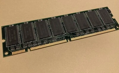 HYUNDAI HY57V658020 TC-10 64 MB 168 PIN DIMM MEMORY 100MHZ - Image 1 of 2