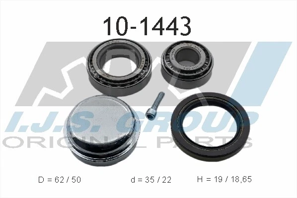 IJS GROUP Radlagersatz vorne links rechts für Mercedes-Benz C-Klasse T-Model - Bild 1 von 1