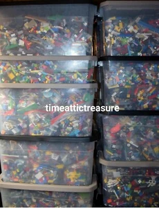 Genuine 🧱 Lego Bulk Lot of 5 Pounds of Random Assorted LEGO Bricks Plates MORE! - Picture 1 of 3