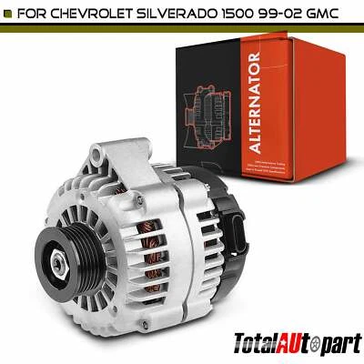 Alternator for Chevrolet Silverado 1500 GMC Yukon XL 1500 Cadillac 105A 6-Groove Foto 1 de 4