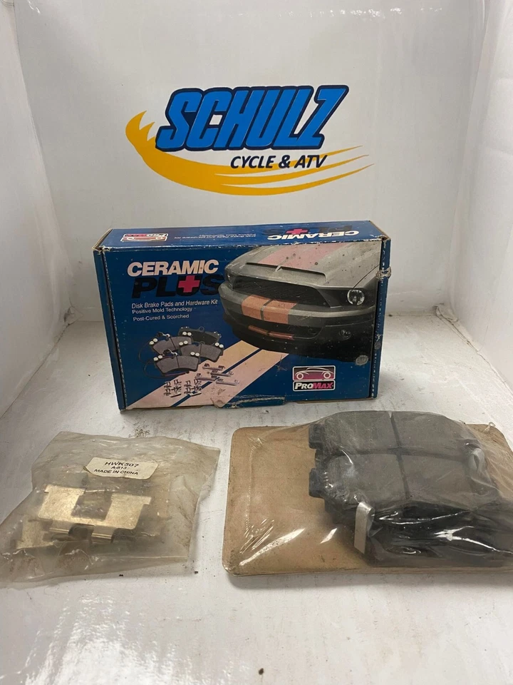 Ceramic Plus ProMax Rear Disk Brake Pads and Hardware Kit #21-813 Hyundai-Kia Foto 1 de 1
