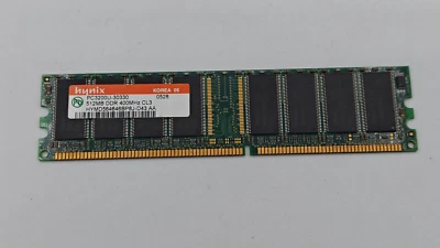 HYMD564646BP8J-D43-AA Hynix 512MB PC3200 DDR-400MHz non-ECC Unbuffered CL2.5 184 - Image 1 of 2