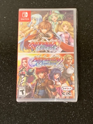 Alphadia Genesis 1 & 2 (Limited Run Games) (Nintendo Switch) Brand New Sealed - Image 1 of 4