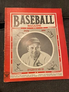 1934 BASEBALL MAGAZINE JULY JIMMY DYKES - Picture 1 of 3