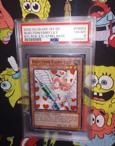 Yu-Gi-Oh Injektion Fee Lilie BP01-EN004 1. Auflage Sternfolie selten PSA 8 - Bild 1 von 1