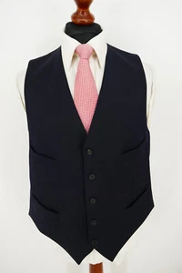 Burberrys Weste Gilet Gr.27 Schurwolle Blau Schwarz Blue Label sehr guter Zust. - Bild 1 von 7