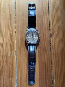 EMPORIO ARMANI Armbanduhr Uhr Edelstahl Braun Gold Chronograph Quarz Quarzuhr - Bild 1 von 2