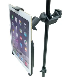 Extended Music/Mic Stand Clamp Mount Holder for iPad Pro 11" (2021) - Picture 1 of 7